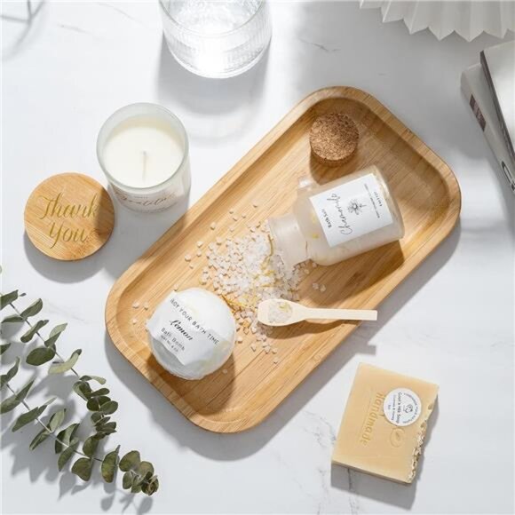 Thank You Gift Box – 7-Piece Appreciation Set with Tumbler, Candle & Bath Essent - Picture 6 of 8